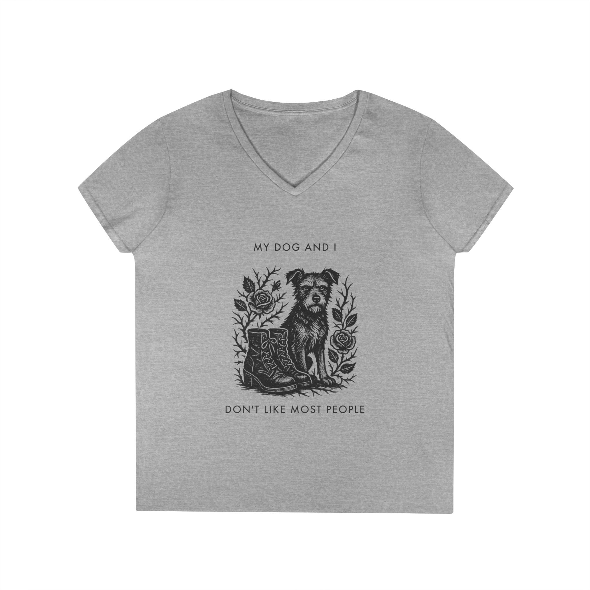 My Dog And I Don'T Like Most People Graphic Tee