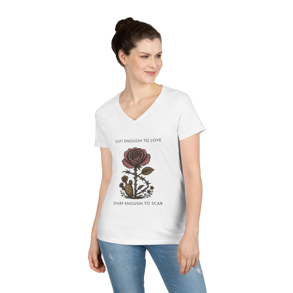 Soft Enough To Love Sharp Enough To Scar Graphic Tee