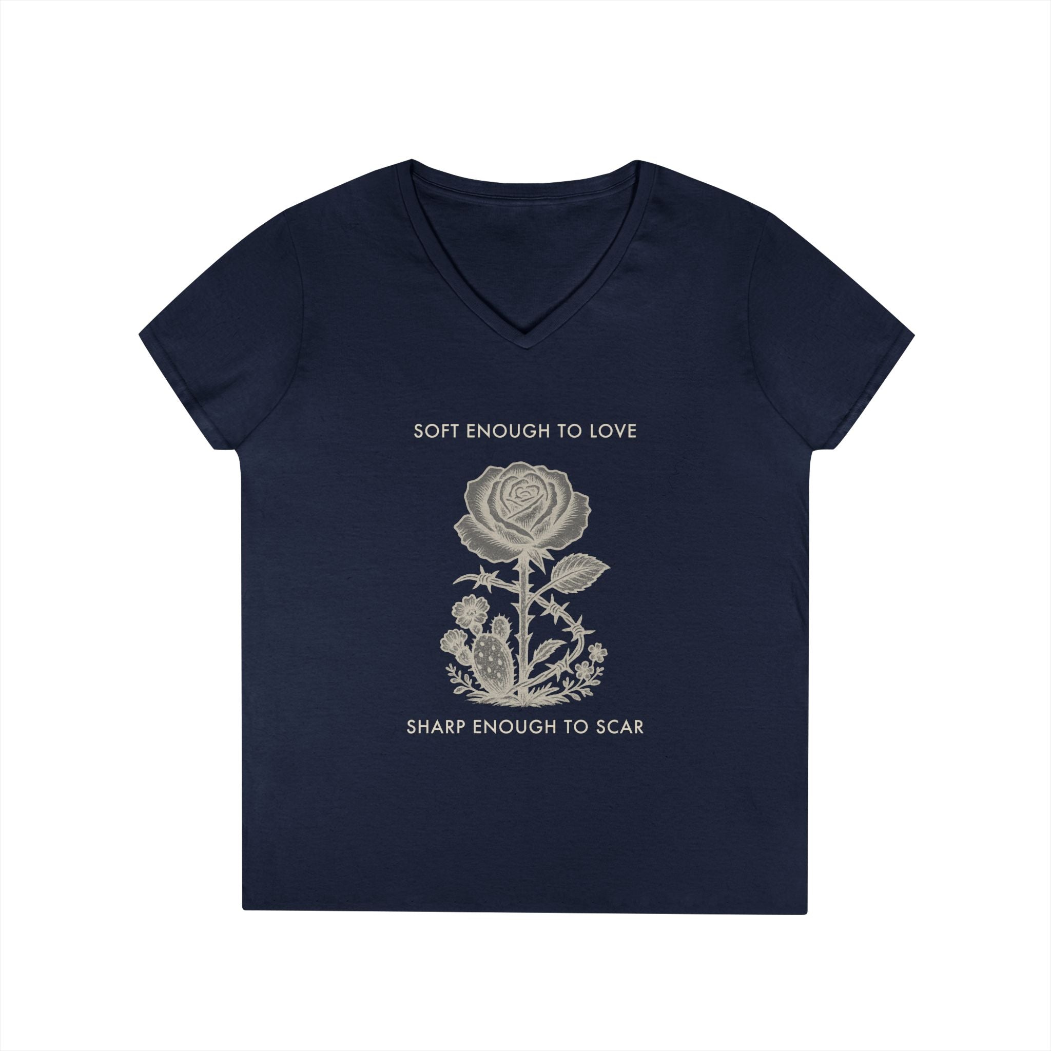 Soft Enough To Love Sharp Enough To Scar Graphic Tee