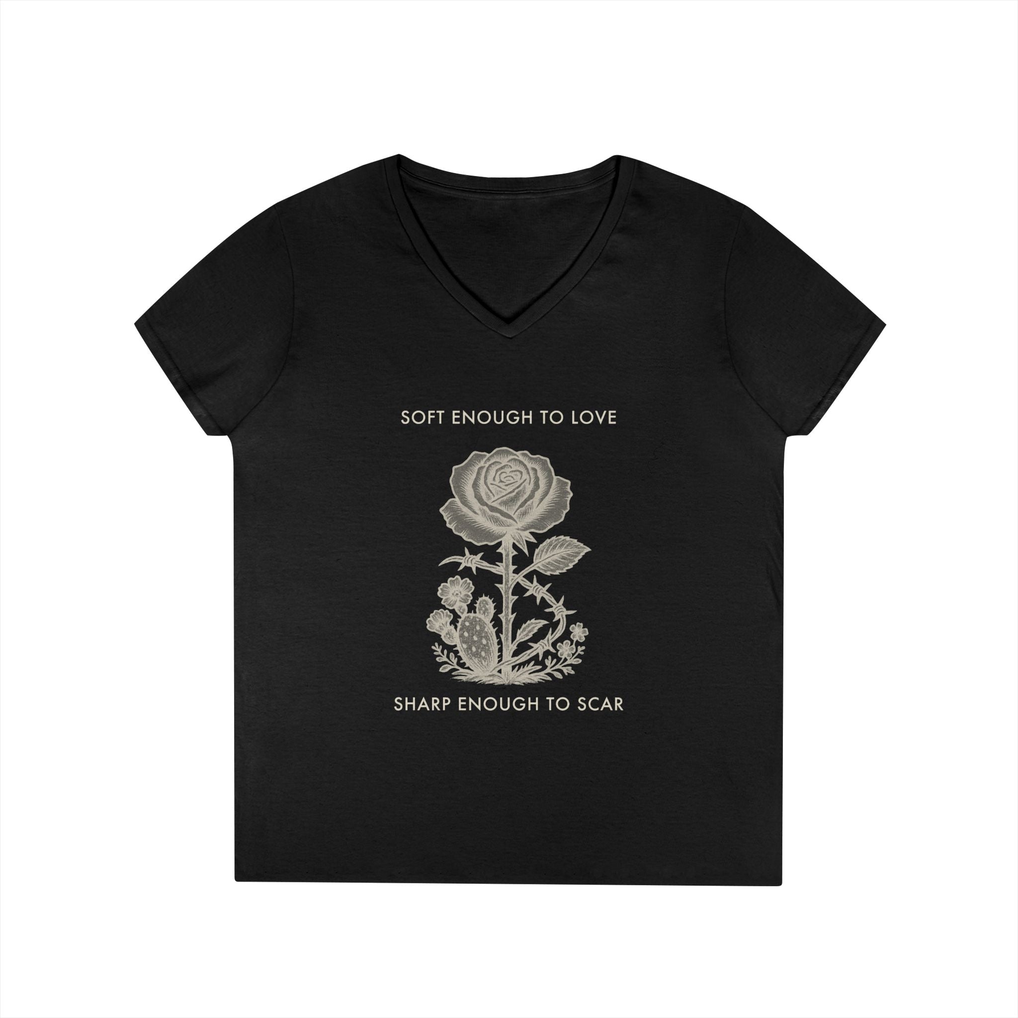 Soft Enough To Love Sharp Enough To Scar Graphic Tee