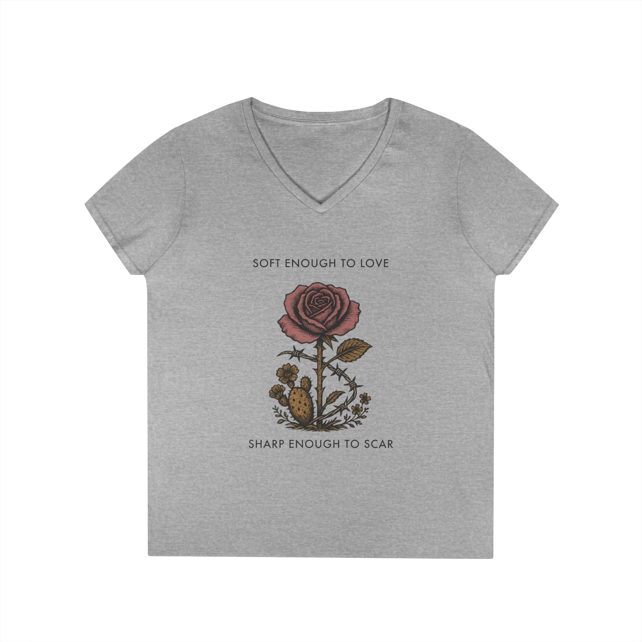 Soft Enough To Love Sharp Enough To Scar Graphic Tee