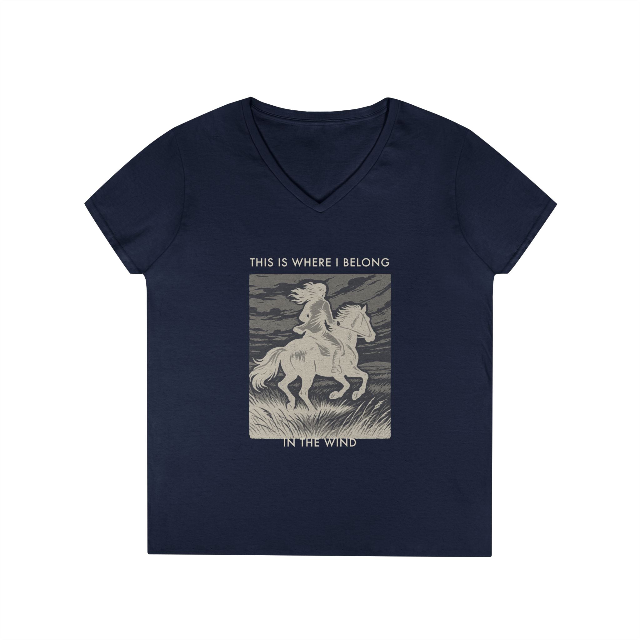 This Is Where I Belong In The Wind Graphic Tee