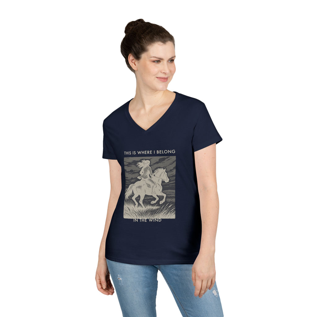 This Is Where I Belong In The Wind Graphic Tee