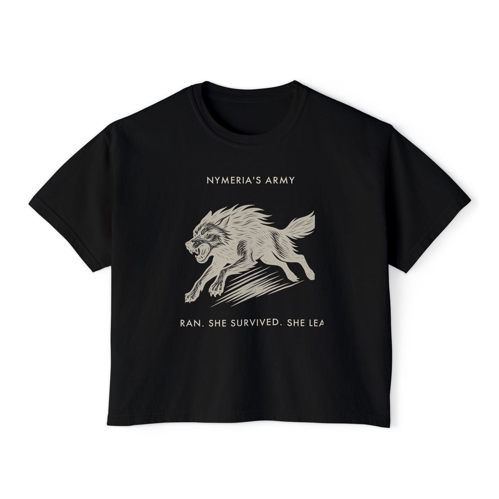 Nymeria'S Army She Ran. She Survived. She Leads. Graphic Tee