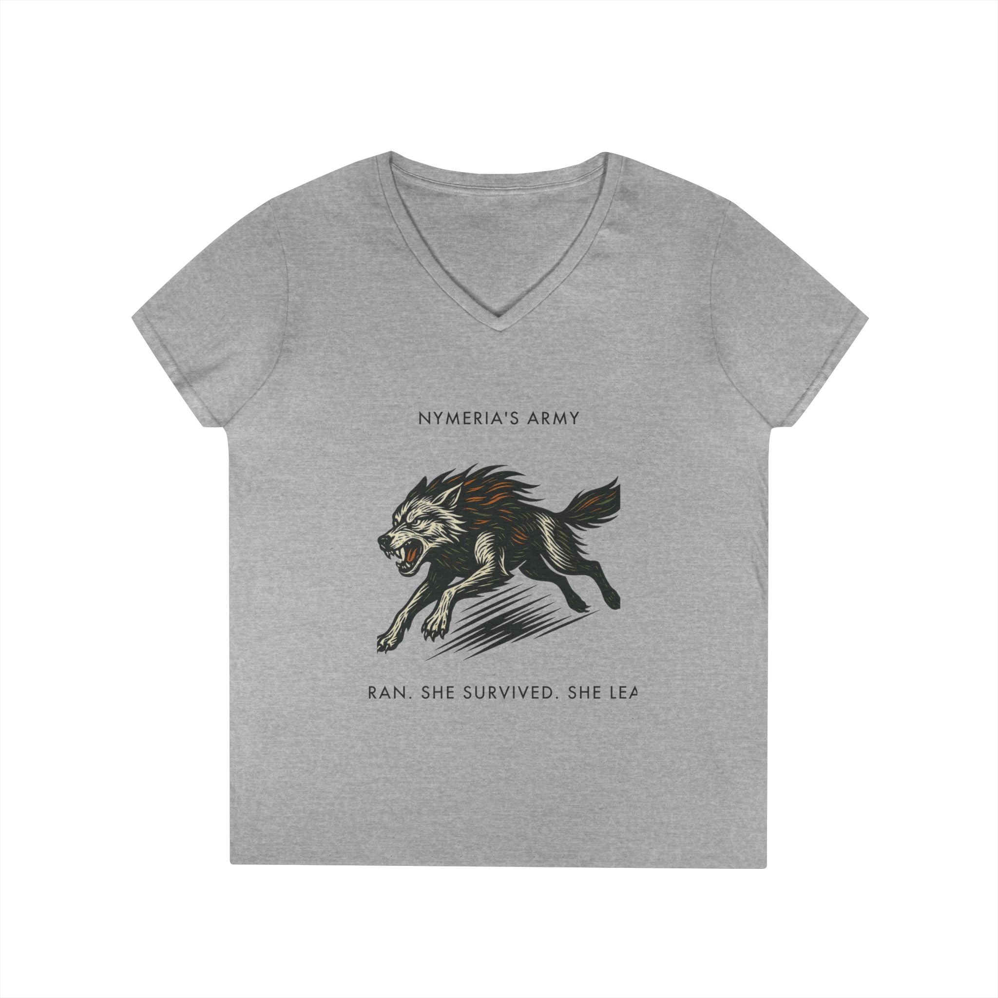 Nymeria'S Army She Ran. She Survived. She Leads. Graphic Tee