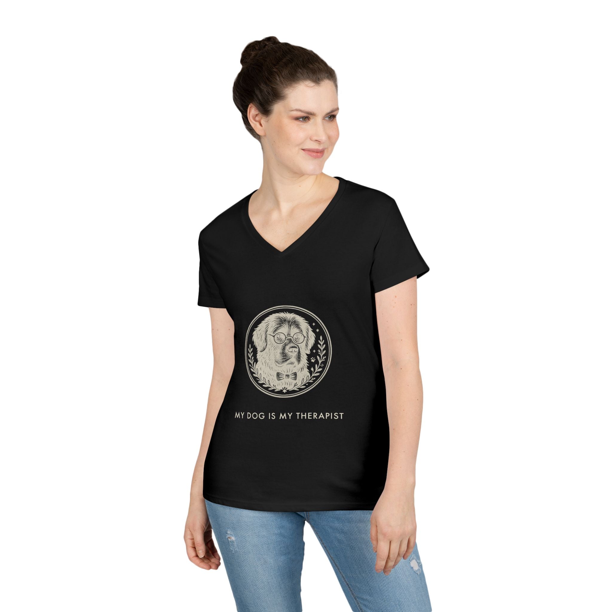 My Dog Is My Therapist Graphic Tee