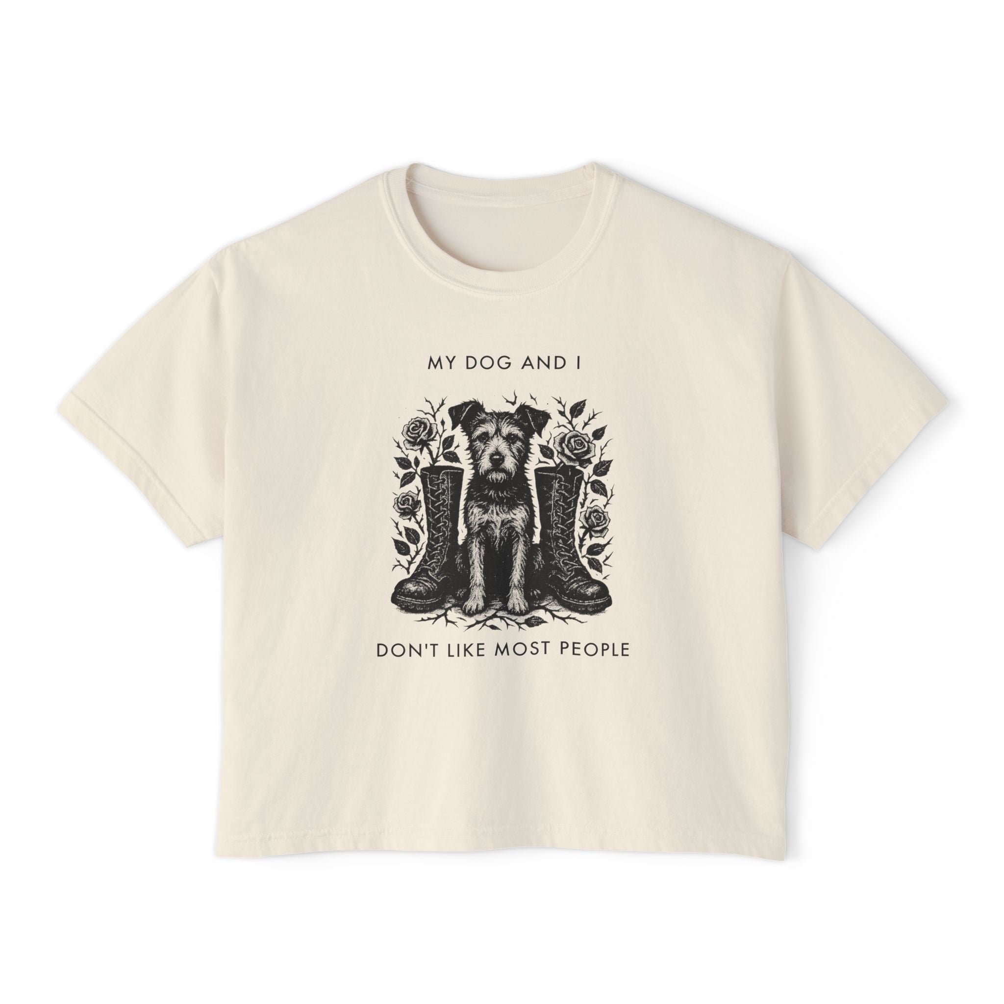 My Dog And I Don'T Like Most People Graphic Tee