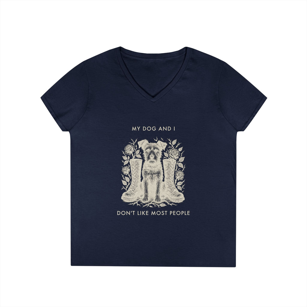 My Dog And I Don'T Like Most People Graphic Tee