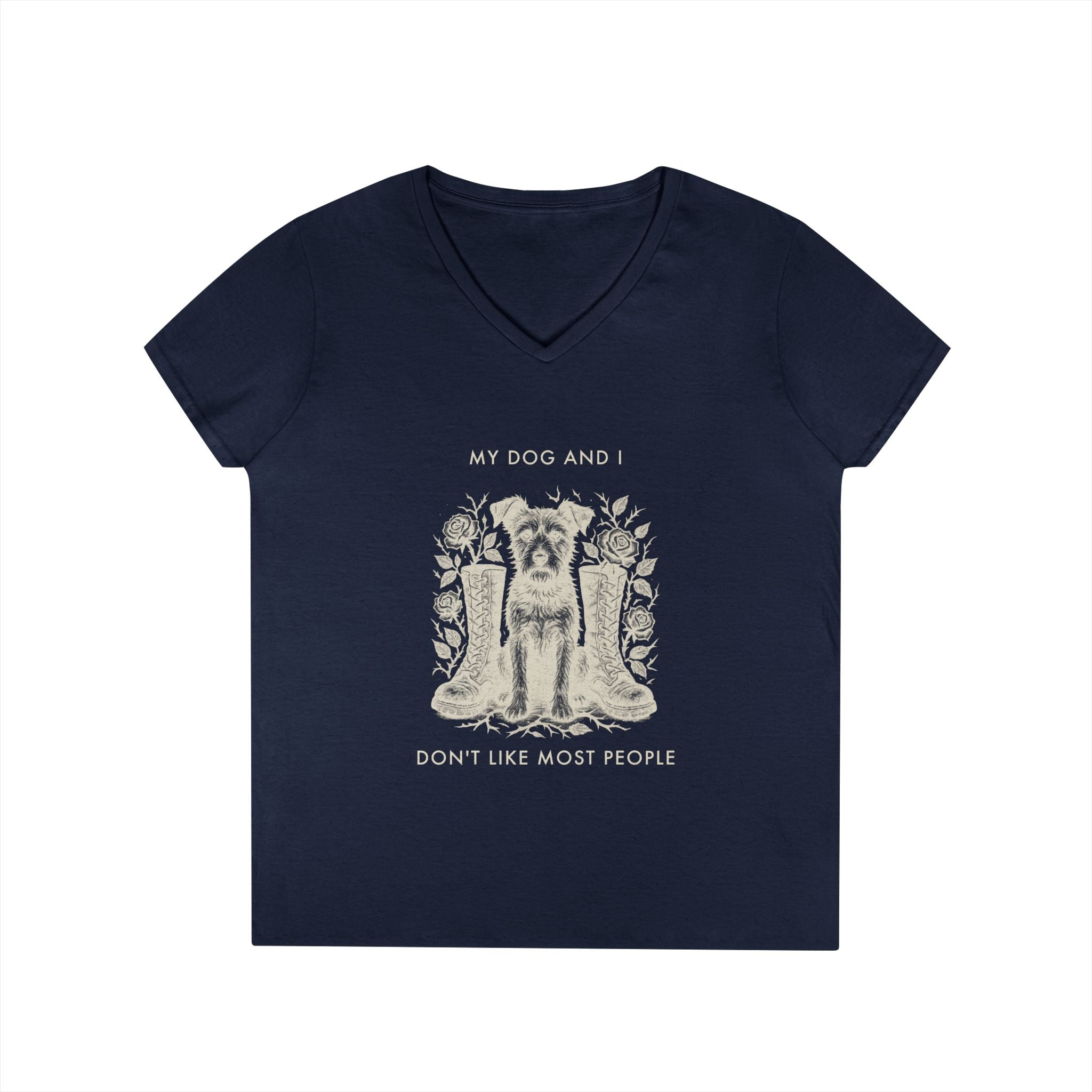 My Dog And I Don'T Like Most People Graphic Tee