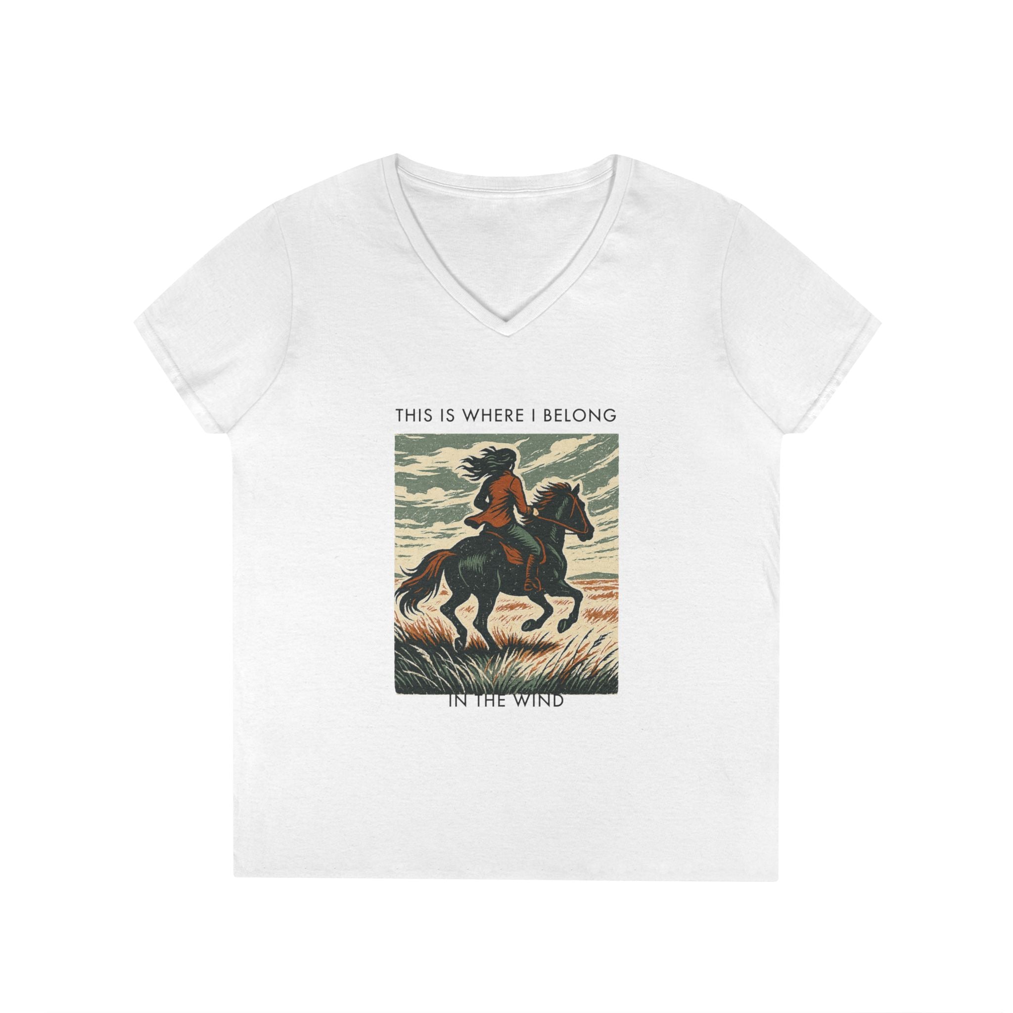 This Is Where I Belong In The Wind Graphic Tee