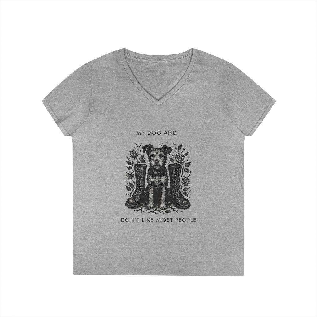 My Dog And I Don'T Like Most People Graphic Tee