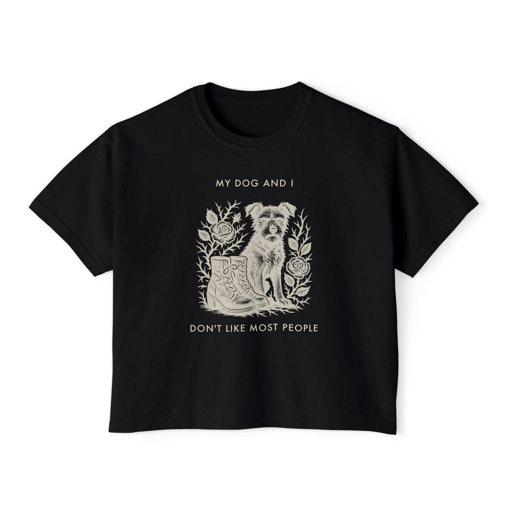 My Dog And I Don'T Like Most People Graphic Tee