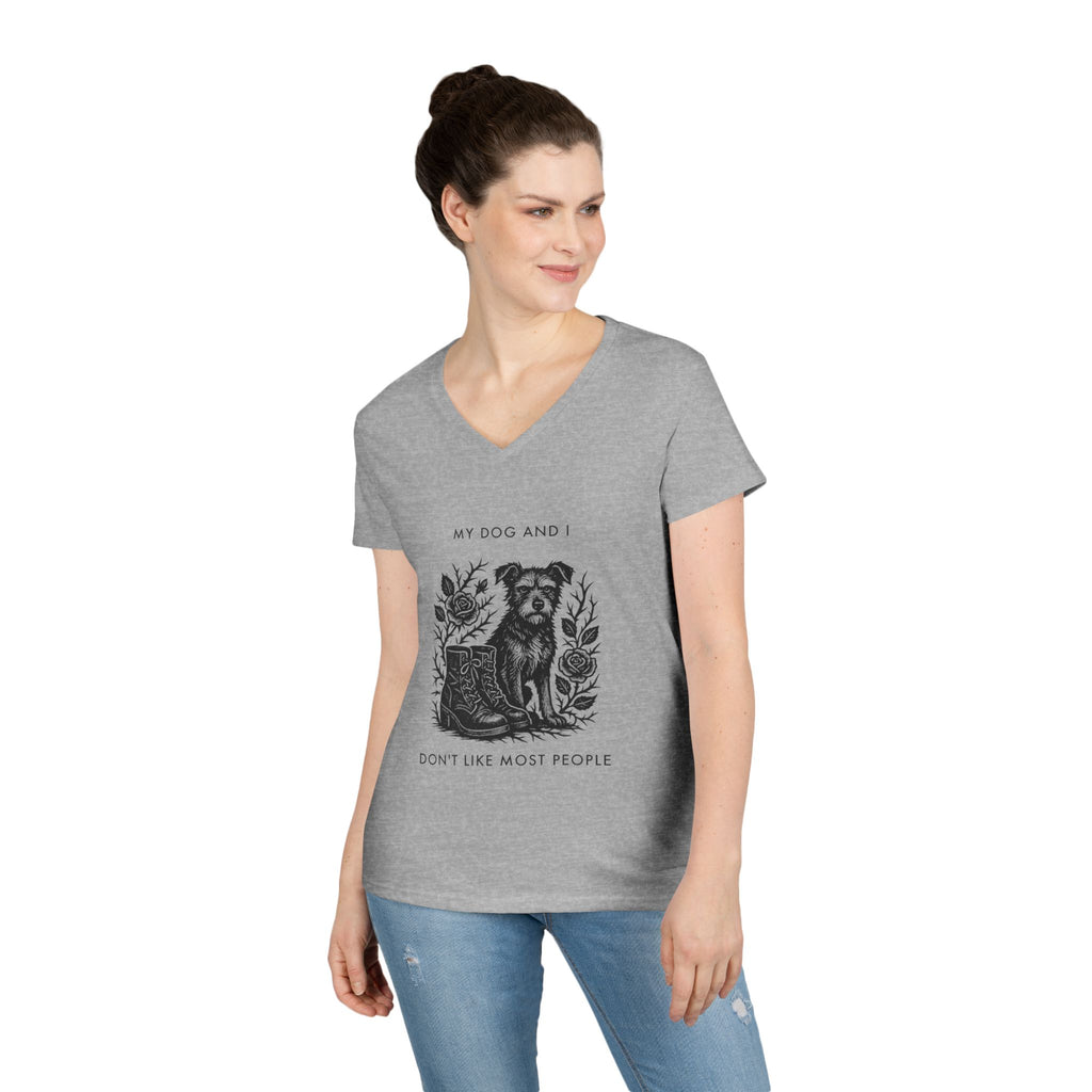My Dog And I Don'T Like Most People Graphic Tee