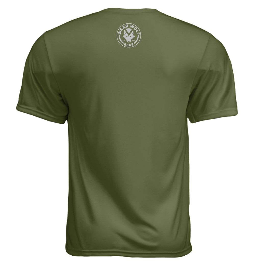 MILITARY GREEN - BACK